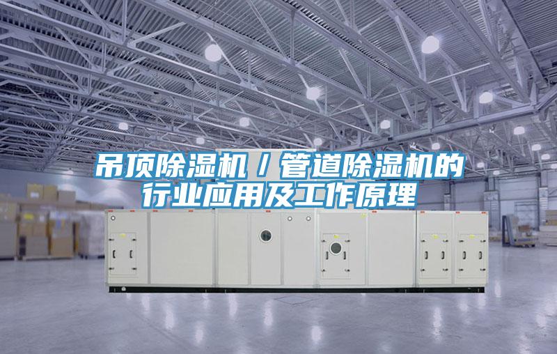 吊頂除濕機/管道除濕機的行業應用及工作原理