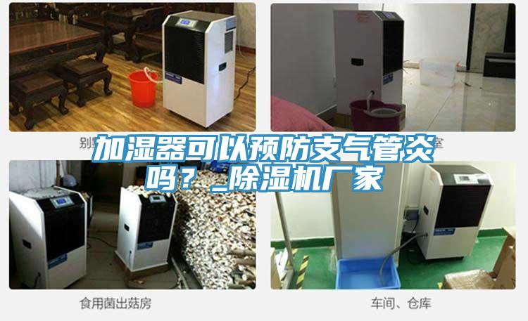 加濕器可以預防支氣管炎嗎？_除濕機廠家