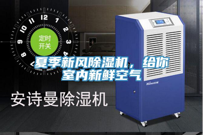 夏季新風除濕機,給你室內新鮮空氣