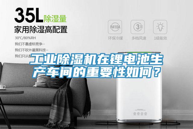 工業除濕機在鋰電池生產車間的重要性如何？