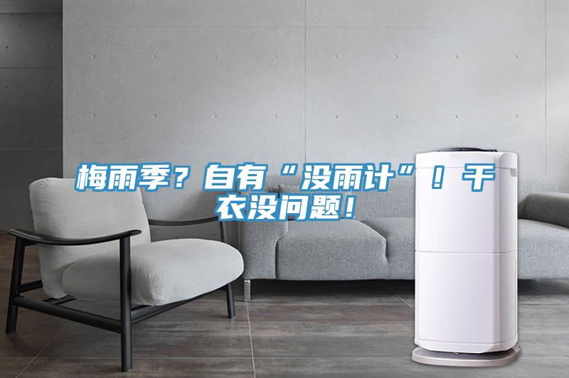 梅雨季?自有“沒雨計”!干衣沒問題!