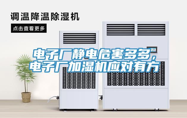 電子廠靜電危害多多,電子廠加濕機(jī)應(yīng)對(duì)有方