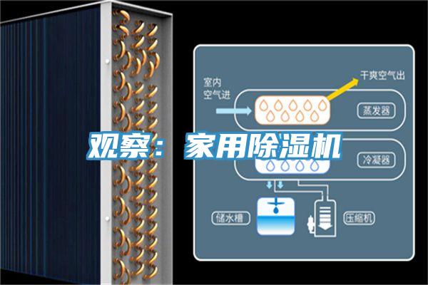 觀察：家用除濕機(jī)