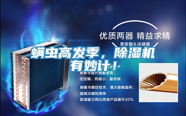 螨蟲(chóng)高發(fā)季，除濕機(jī)有妙計(jì)！