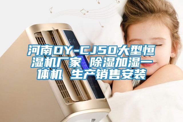 河南DY-CJ50大型恒濕機廠家 除濕加濕一體機 生產銷售安裝