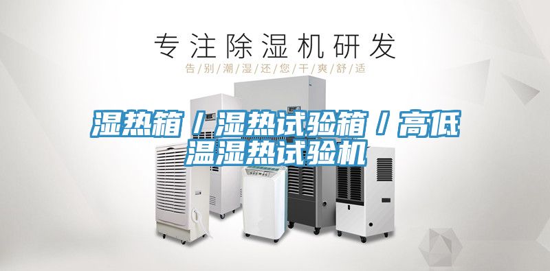 濕熱箱/濕熱試驗箱/高低溫濕熱試驗機