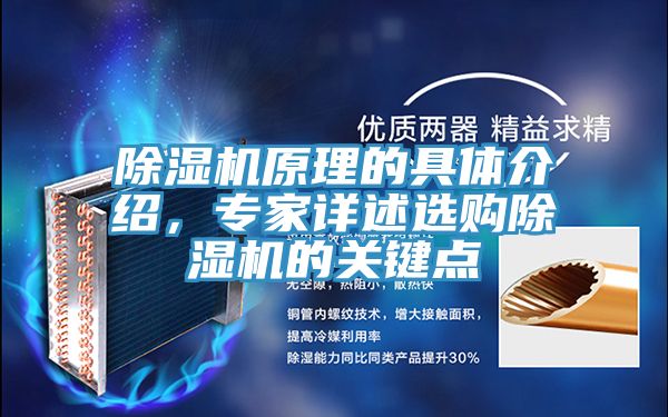 除濕機(jī)原理的具體介紹，專家詳述選購(gòu)除濕機(jī)的關(guān)鍵點(diǎn)