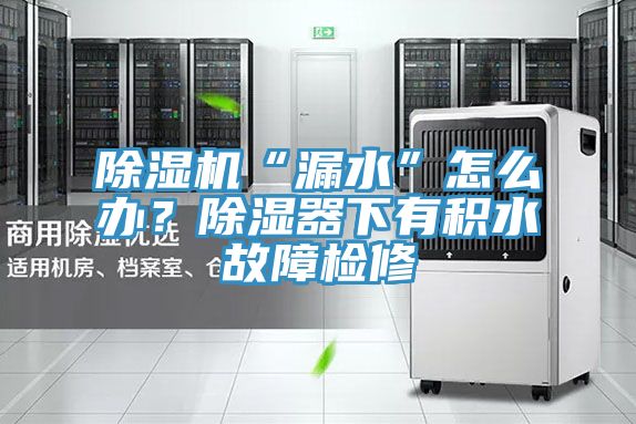 除濕機(jī)“漏水”怎么辦?除濕器下有積水故障檢修