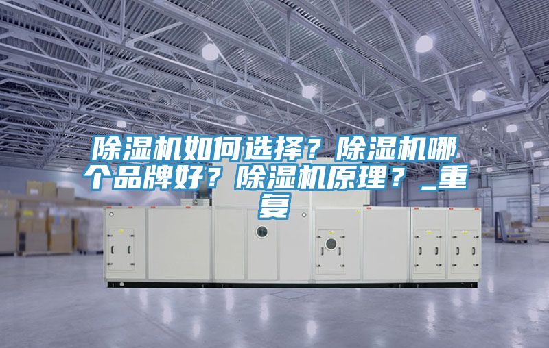 除濕機(jī)如何選擇？除濕機(jī)哪個(gè)品牌好？除濕機(jī)原理？_重復(fù)