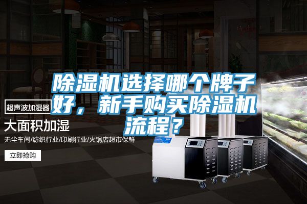 除濕機選擇哪個牌子好，新手購買除濕機流程？